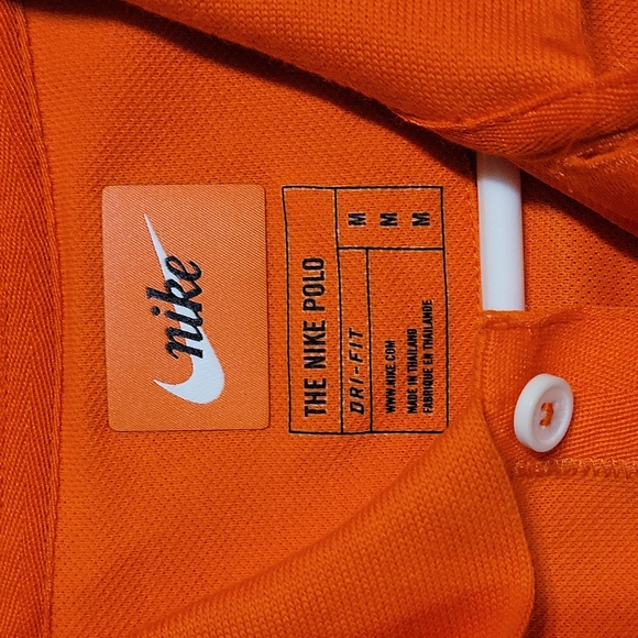 Men's Nike Golf slim fit polo orange NEW - Picture 2 of 6